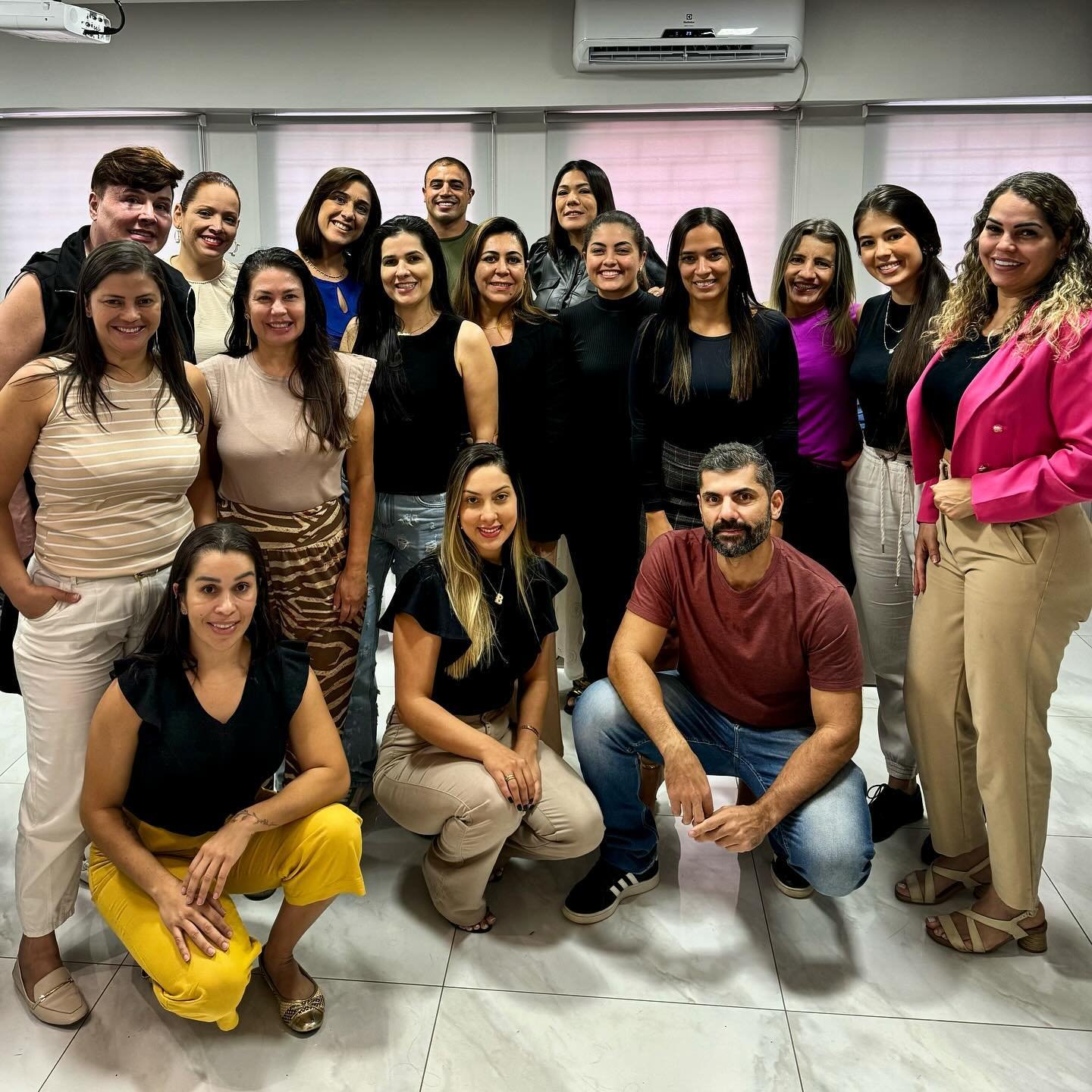 Profissionais formados no curso presencial da Salut